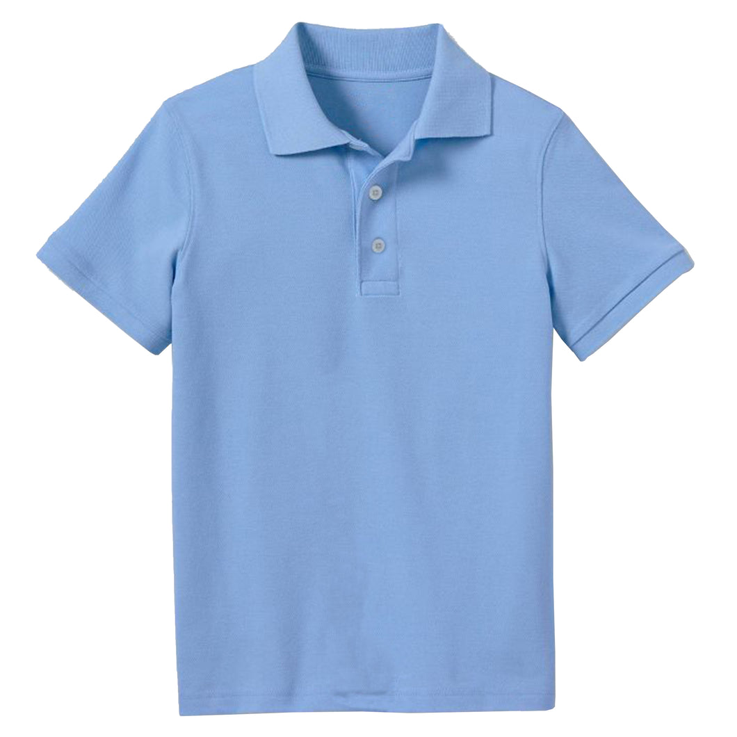 Unisex Kids Short Sleeve Polo